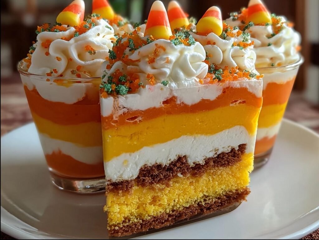 Candy Corn Parfaits