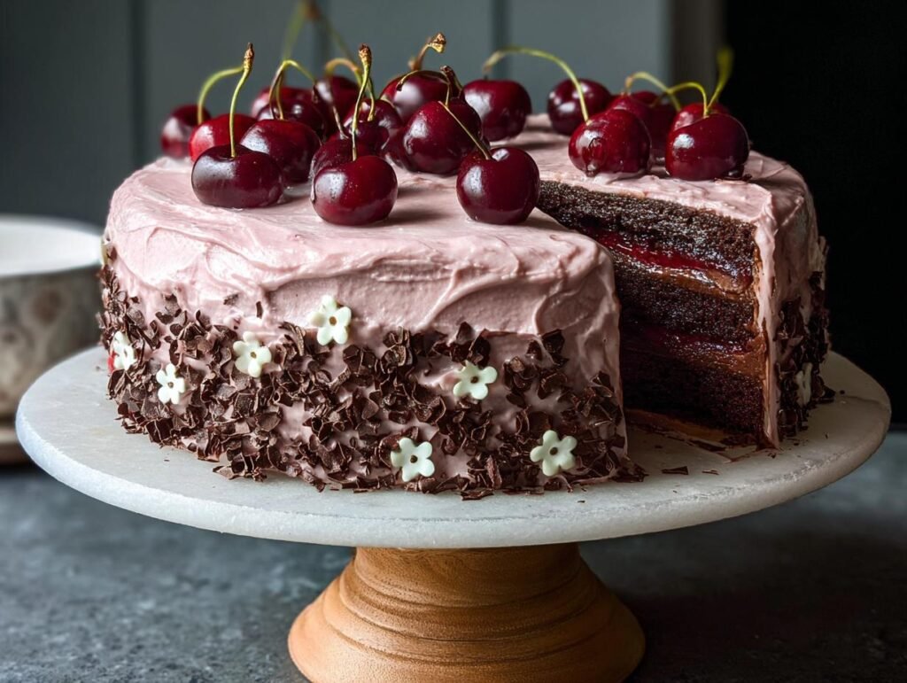 Chocolate Cherry Cake One