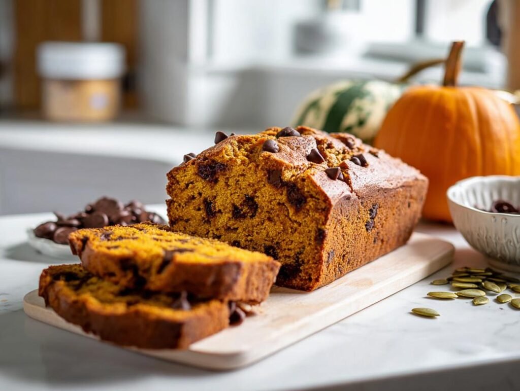 Chocolate Chip Pumpkin Bread