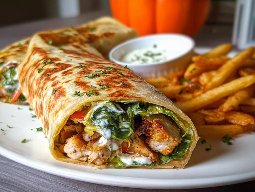 Crispy Chicken Wrap Extra