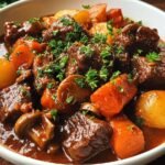Crockpot Beef Bourguignon