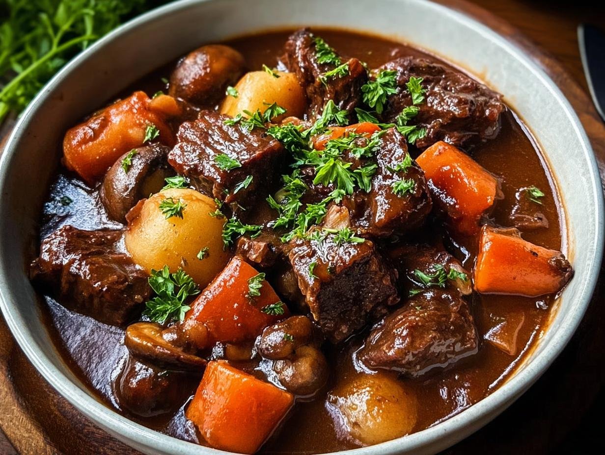 Crockpot Beef Bourguignon: Easy 20-Min Prep - Crockpot Beef Bourguignon - additional detail