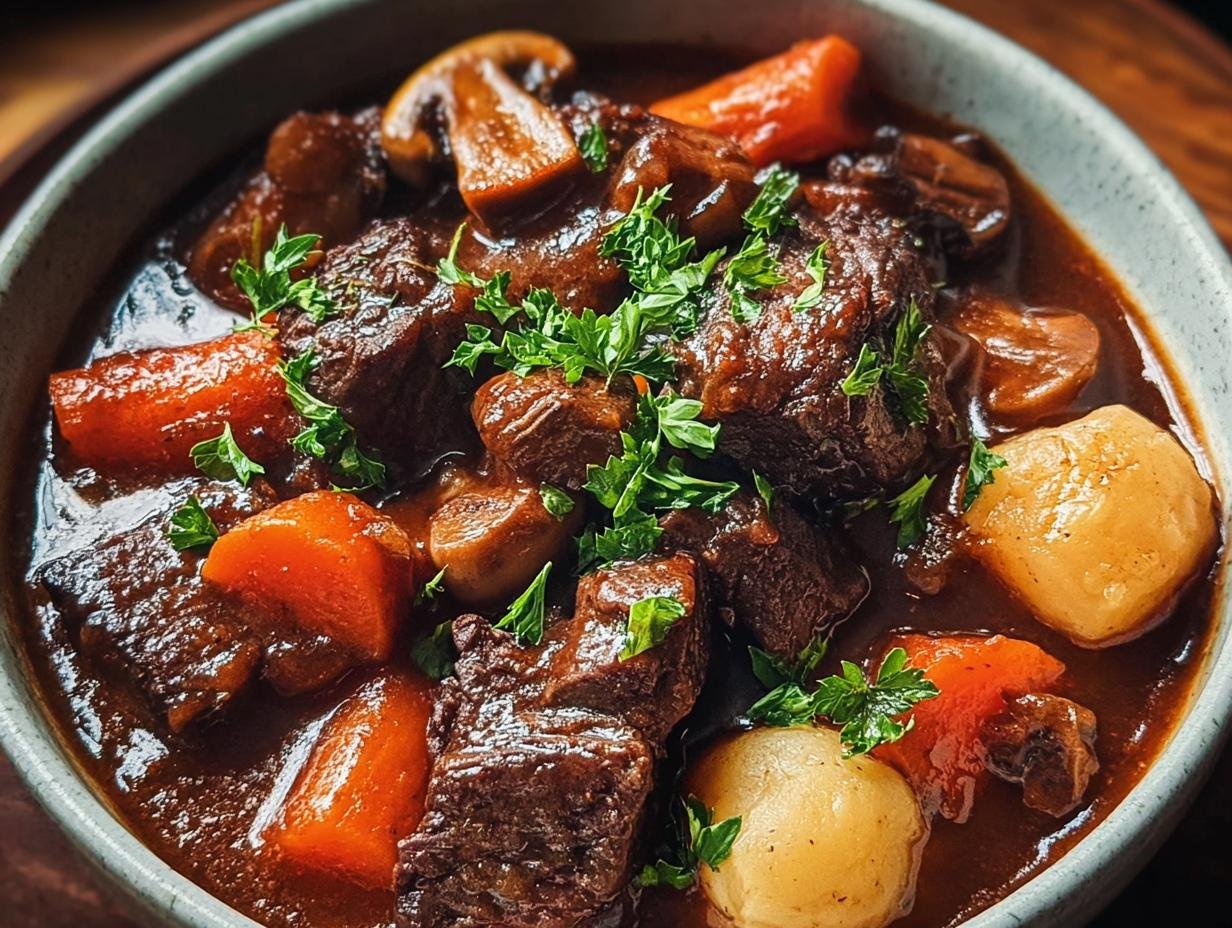 Crockpot Beef Bourguignon: Easy 20-Min Prep - Crockpot Beef Bourguignon - additional detail
