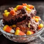 Dark Chocolate Halloween Gelato