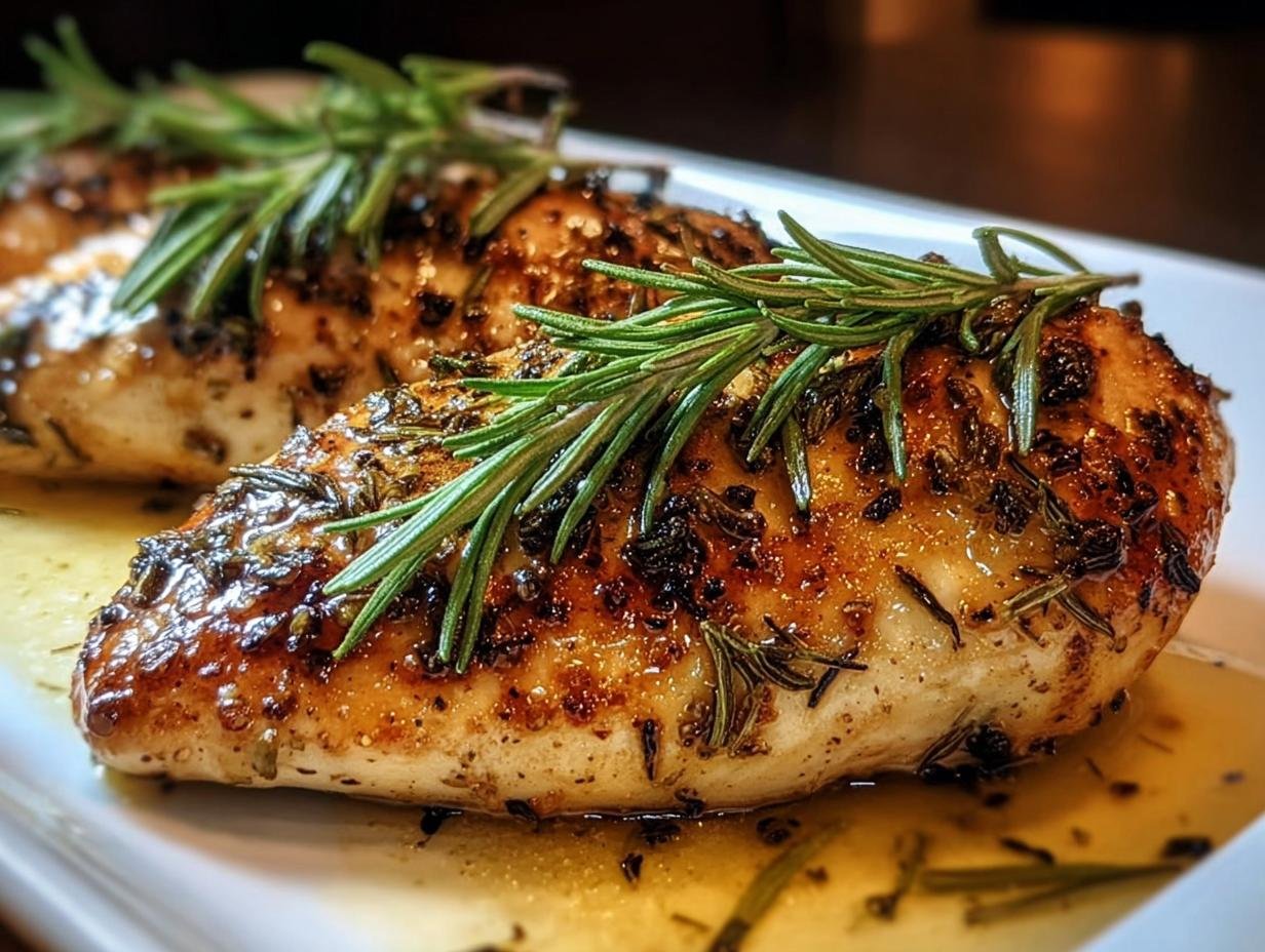 Flavorful Rosemary Chicken Dijon: 4 Servings - Flavorful Rosemary Chicken Dijon - additional detail