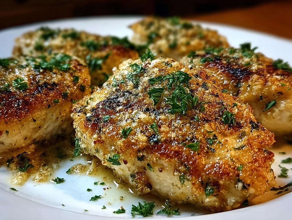 Amazing 4-Ingredient Garlic Parmesan Chicken Bake - Garlic Parmesan Chicken Bake - main visual representation