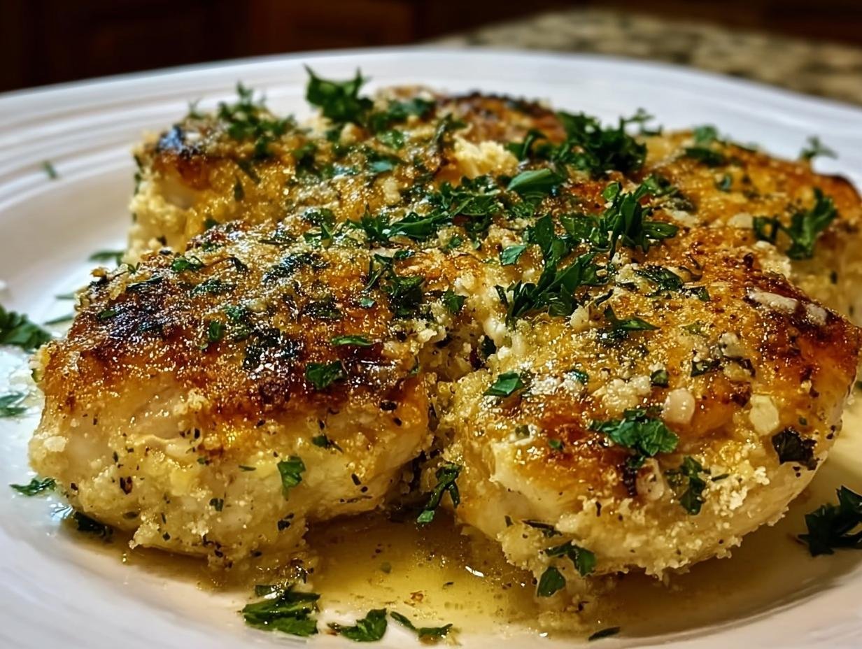 Amazing 4-Ingredient Garlic Parmesan Chicken Bake - Garlic Parmesan Chicken Bake - additional detail