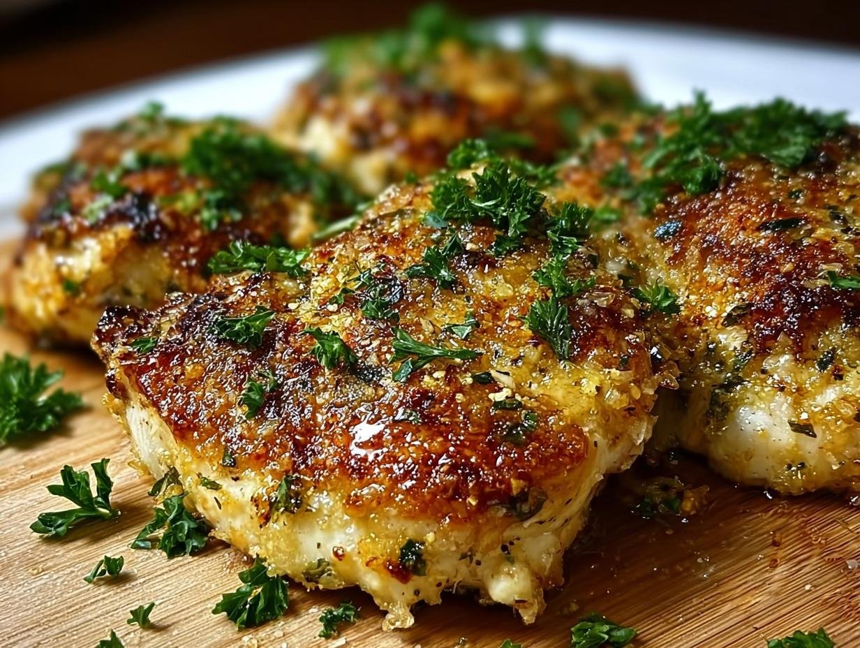 Garlic Parmesan Chicken Bake