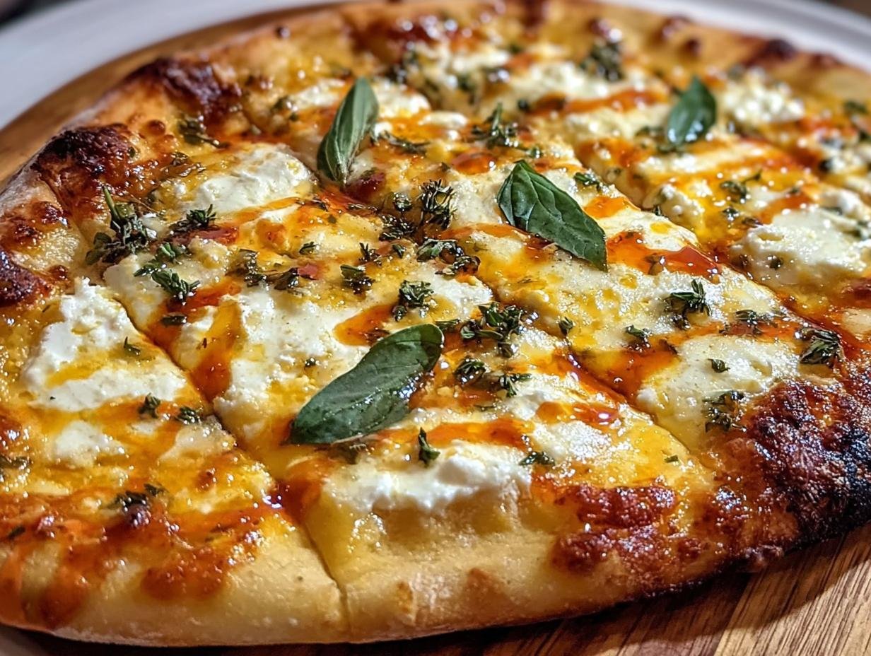 Irresistible Hot Honey Ricotta: Pure bliss - Irresistible Hot Honey Ricotta - additional detail