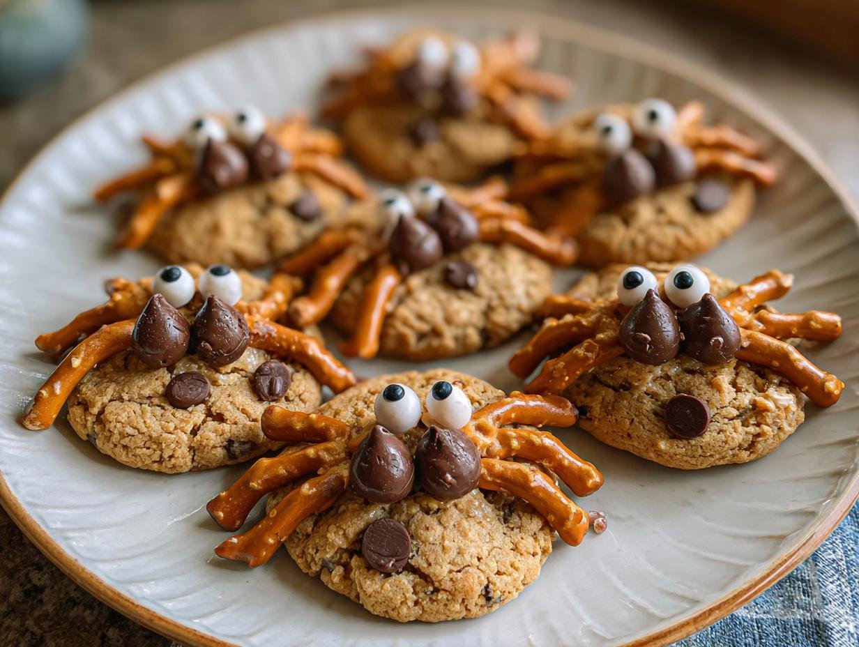 Amazing Peanut Butter Spider Cookies in 12 Minutes 2 Amazing Peanut Butter Spider Cookies in 12 Minutes - Peanut Butter Spider Cookies - main visual representation