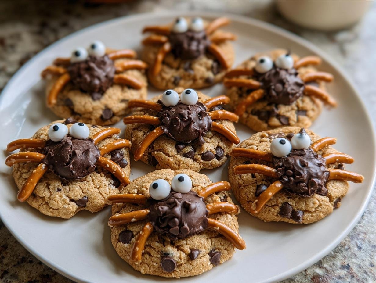 Amazing Peanut Butter Spider Cookies in 12 Minutes 3 Amazing Peanut Butter Spider Cookies in 12 Minutes - Peanut Butter Spider Cookies - additional detail