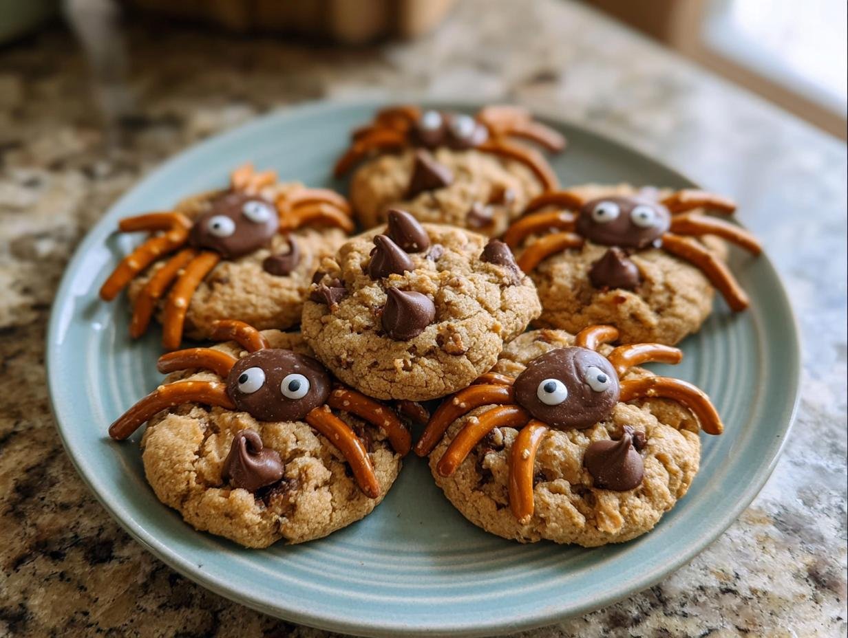Amazing Peanut Butter Spider Cookies in 12 Minutes 1 Peanut Butter Spider Cookies