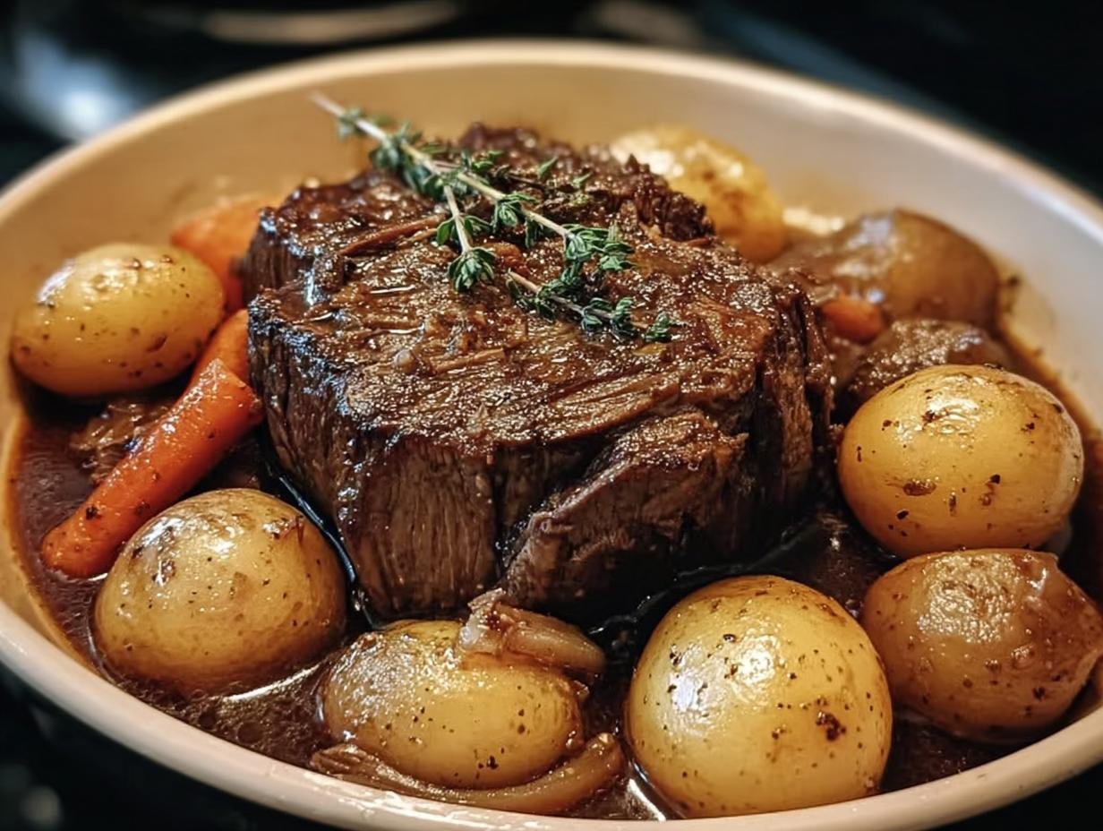 Pot Roast Crock Pot: Incredible 4-Hour Meal - Pot Roast Crock Pot - additional detail