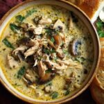 Rotisserie Chicken Mushroom Soup