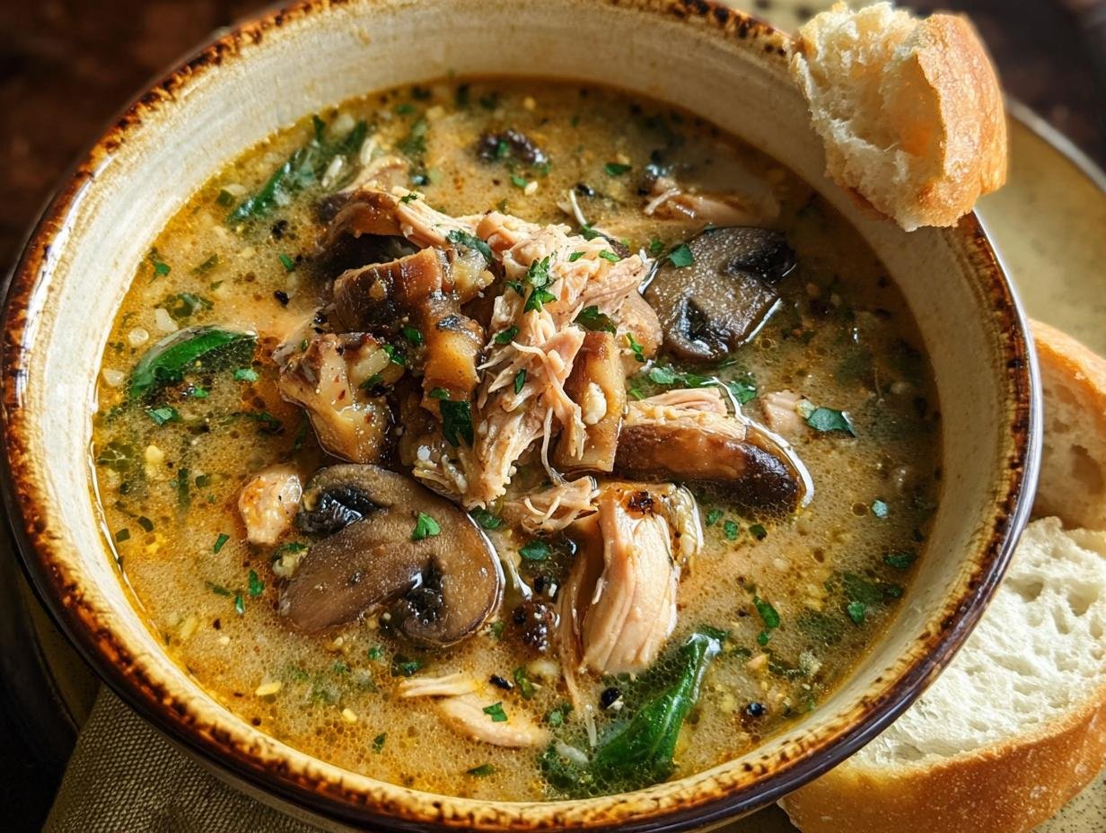 Rotisserie Chicken Mushroom Soup: 1 Amazing Recipe - Rotisserie Chicken Mushroom Soup - additional detail
