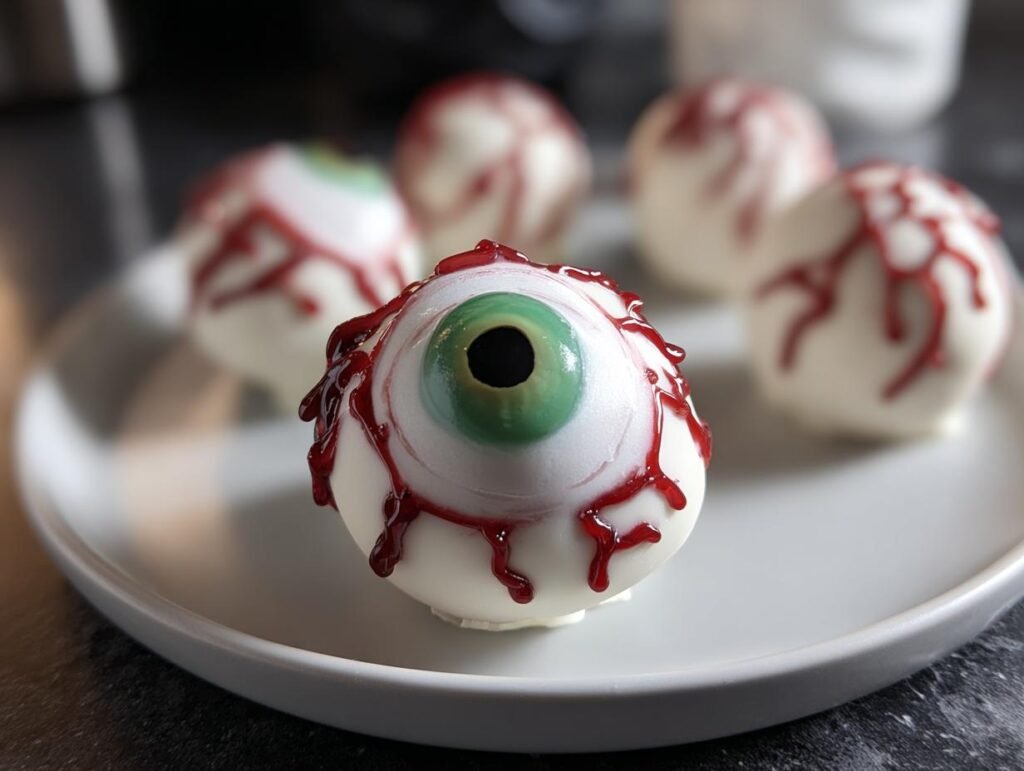 Spooky Eyeball Truffles