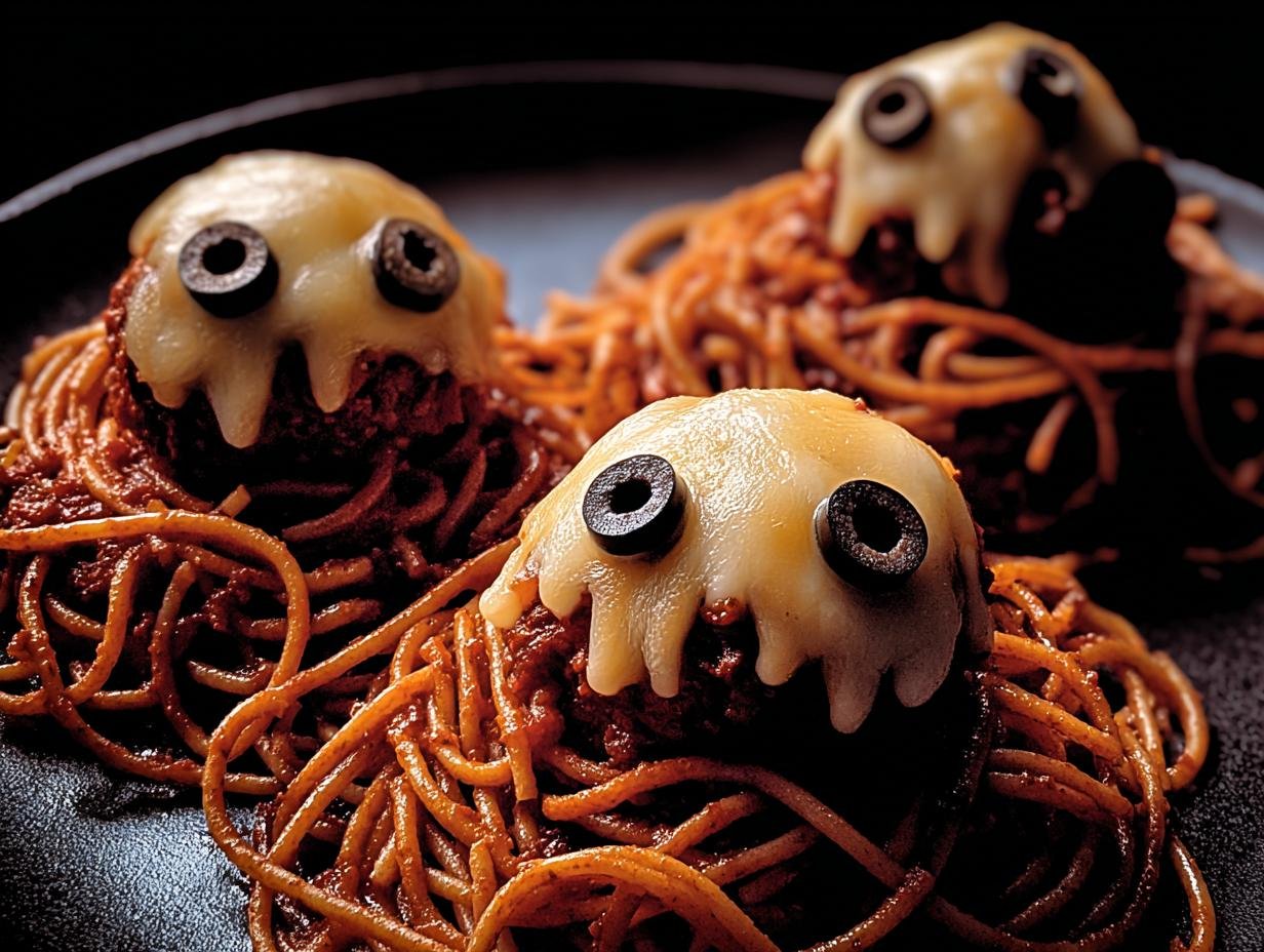 Spooky Spaghetti Cheesy Monster: 20 Min Fun - Spooky Spaghetti Cheesy Monster - additional detail