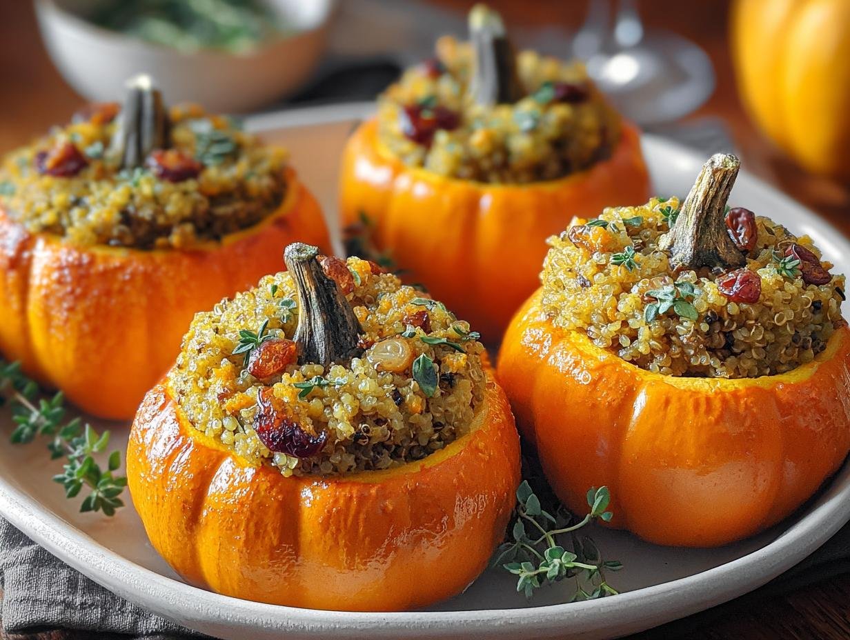Stuffed Mini Pumpkins