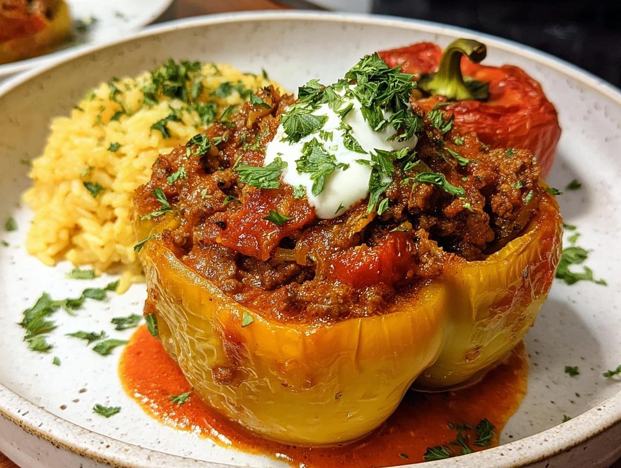Amazing Stuffed Peppers Rice: 600g Beef - Stuffed Peppers Rice - additional detail