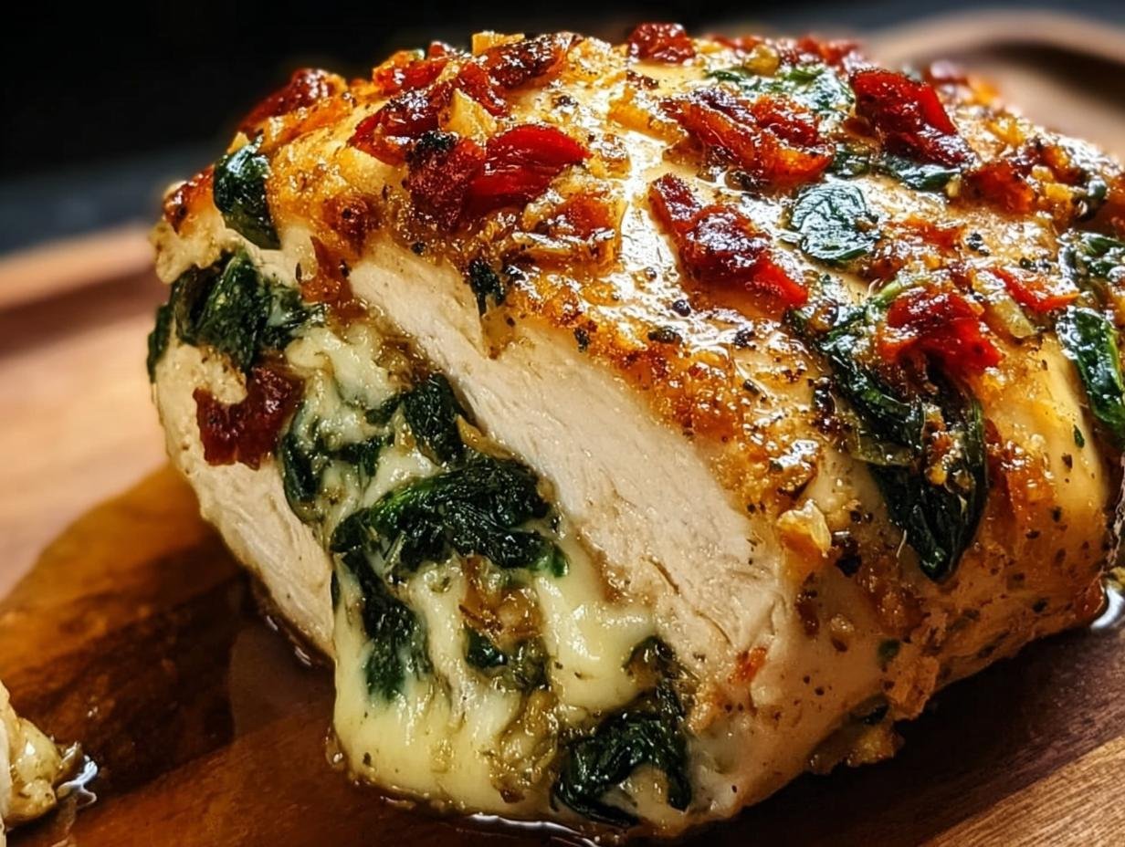 Amazing Sundried Tomato Spinach Cheese Recipe - Sundried Tomato Spinach Cheese - main visual representation
