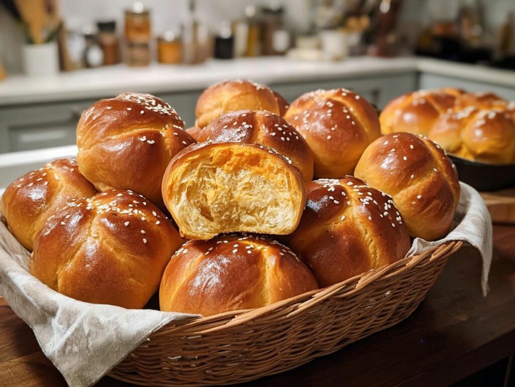 Sweet Potato Dinner Rolls
