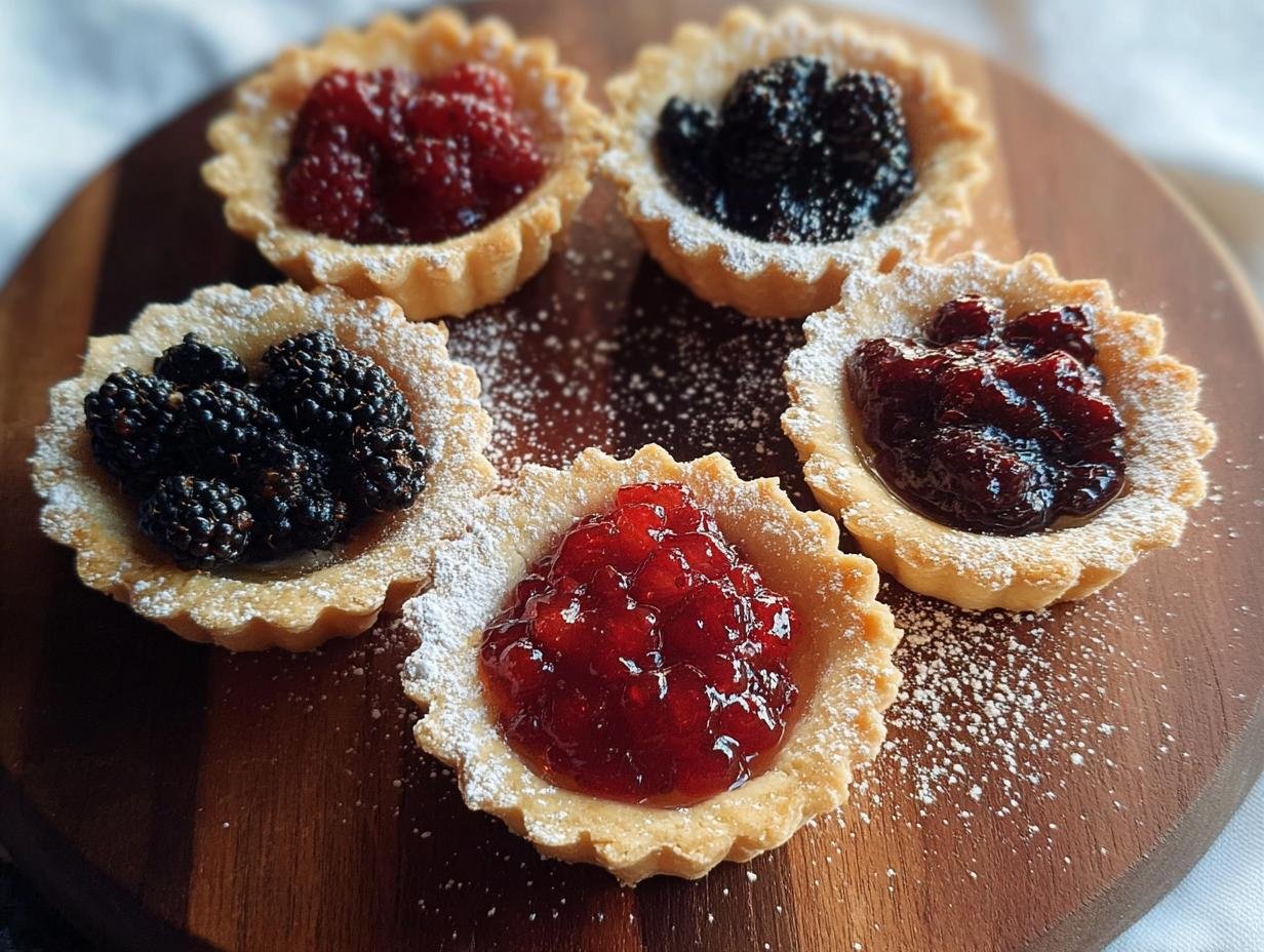 Wild Flavoured Jam Tarts: 1 Easy & Delicious Recipe - Close-up of delicious Wild Flavoured Jam Tarts