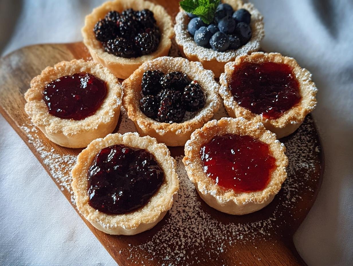 Wild Flavoured Jam Tarts: 1 Easy & Delicious Recipe - Step-by-step preparation of Wild Flavoured Jam Tarts