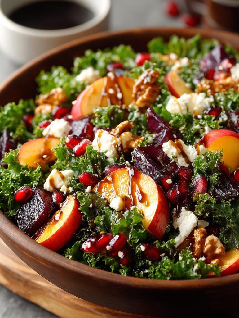 Autumn Kale Salad with