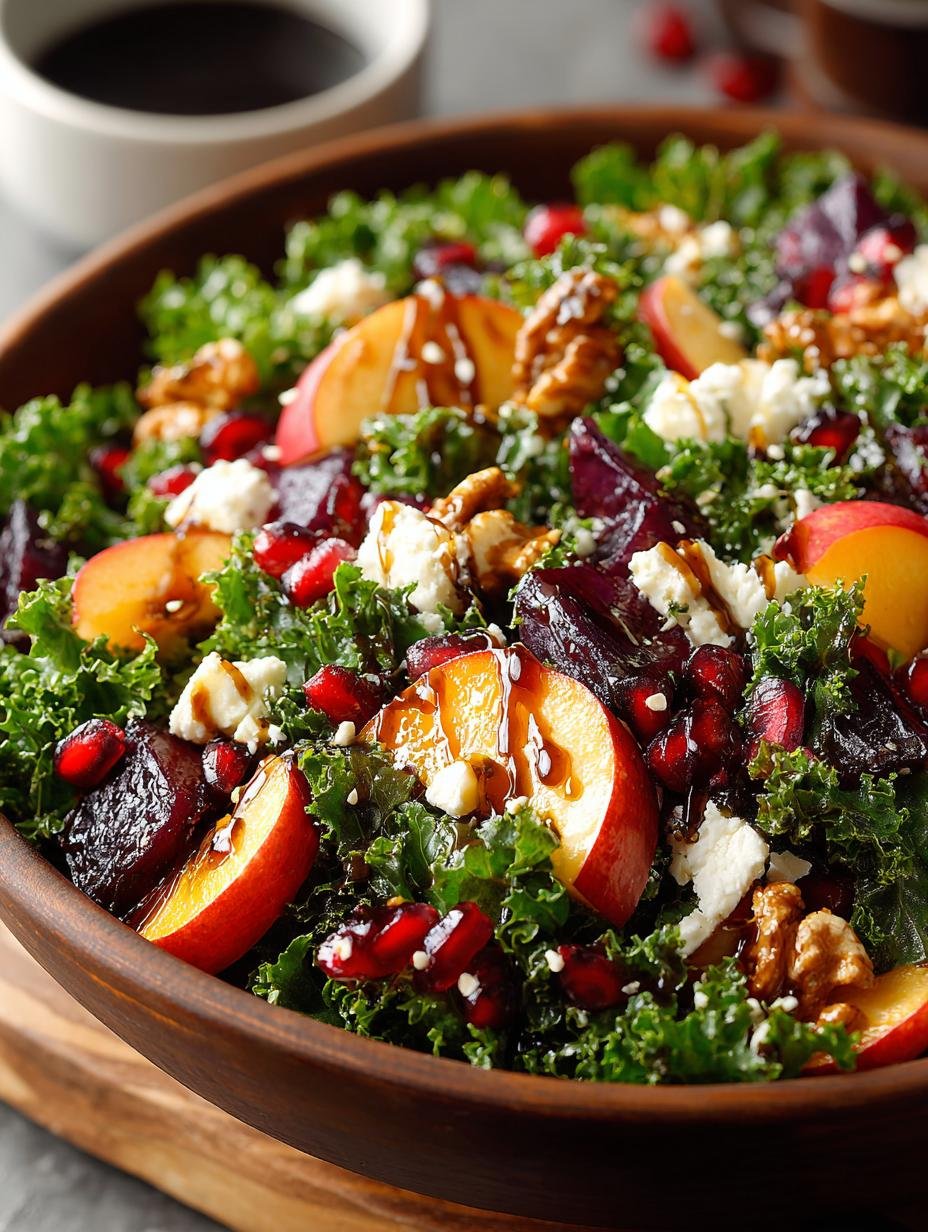 Autumn Kale Salad with