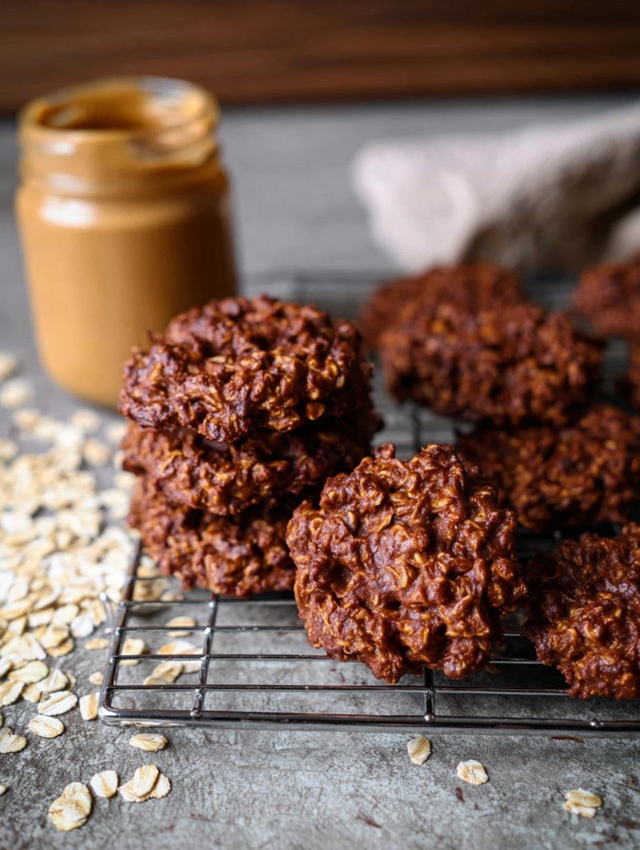 Bake Chocolate Oatmeal Cookies: 10 Min Magic - Bake Chocolate Oatmeal Cookies - additional detail