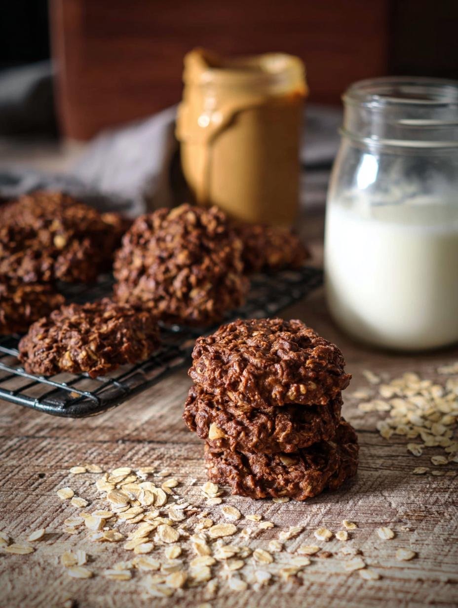 Bake Chocolate Oatmeal Cookies: 10 Min Magic - Bake Chocolate Oatmeal Cookies - additional detail