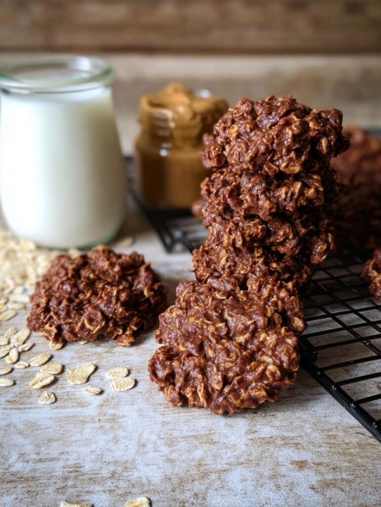 Bake Chocolate Oatmeal Cookies
