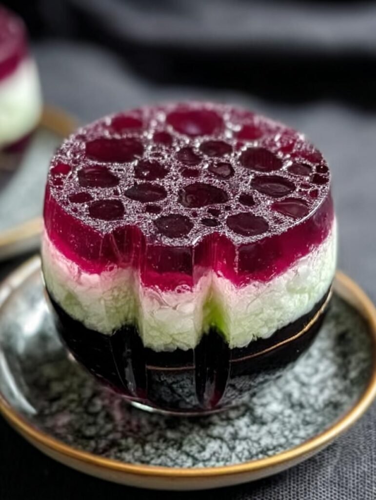 Beetlejuice Halloween Jello Shots