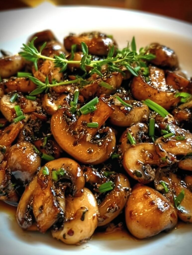 Black Pepper Chicken Mushrooms