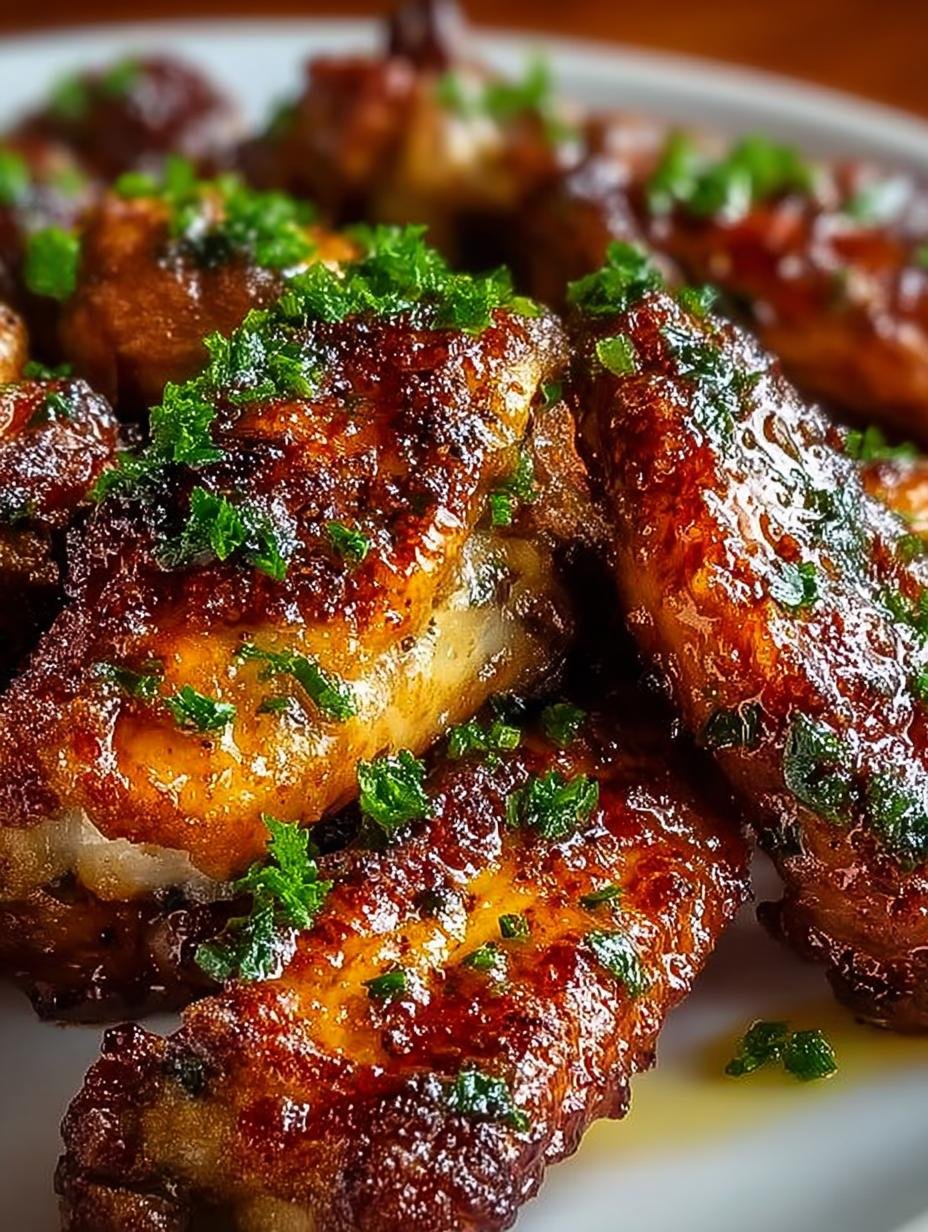 Cajun Garlic Chicken Wings