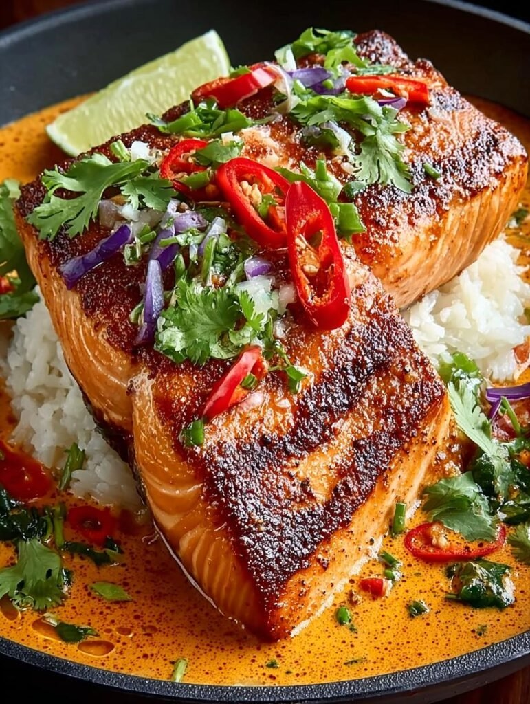 Coconut Curry Salmon Incredible