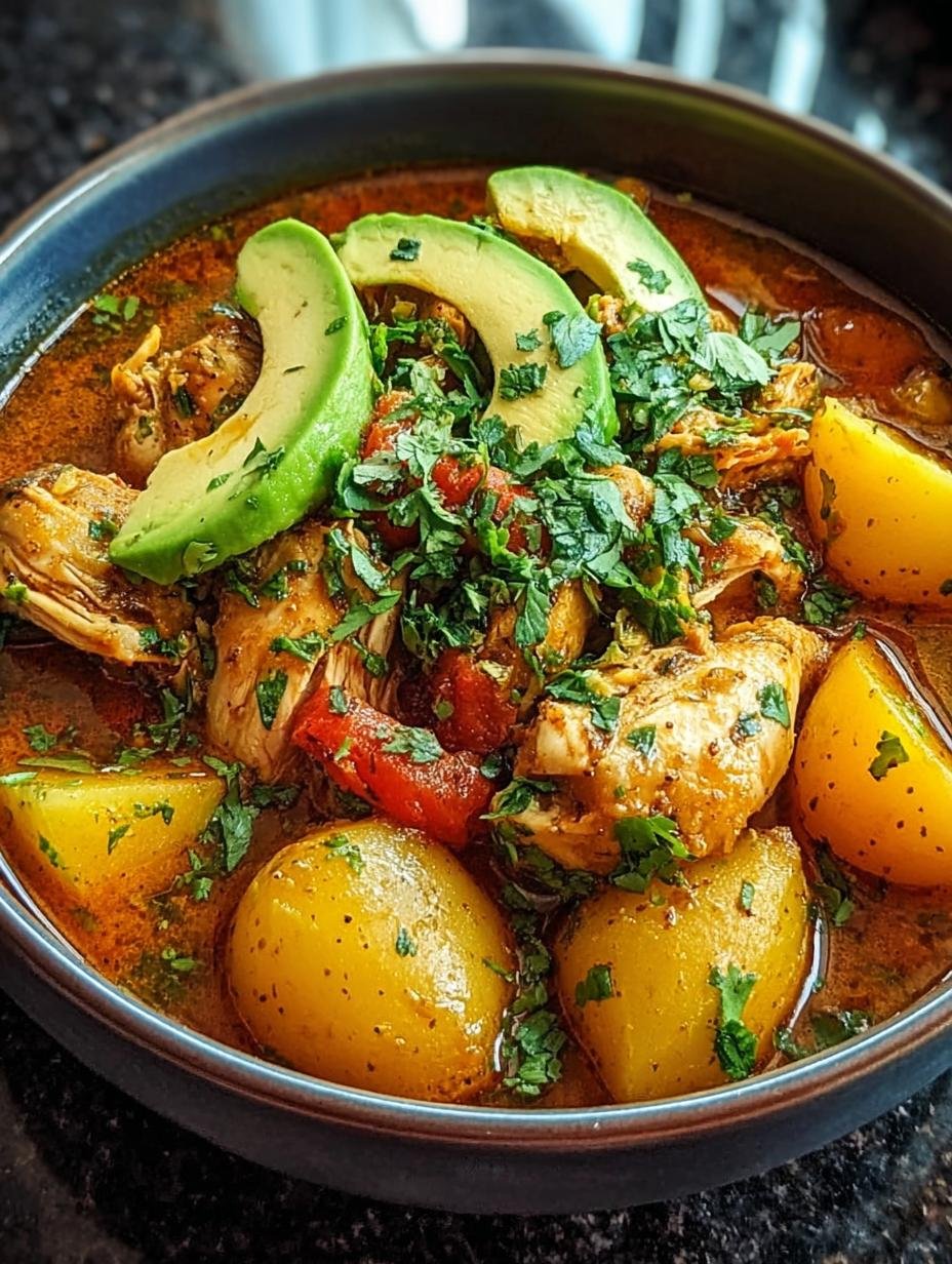 Colombian Chicken Potato Stew