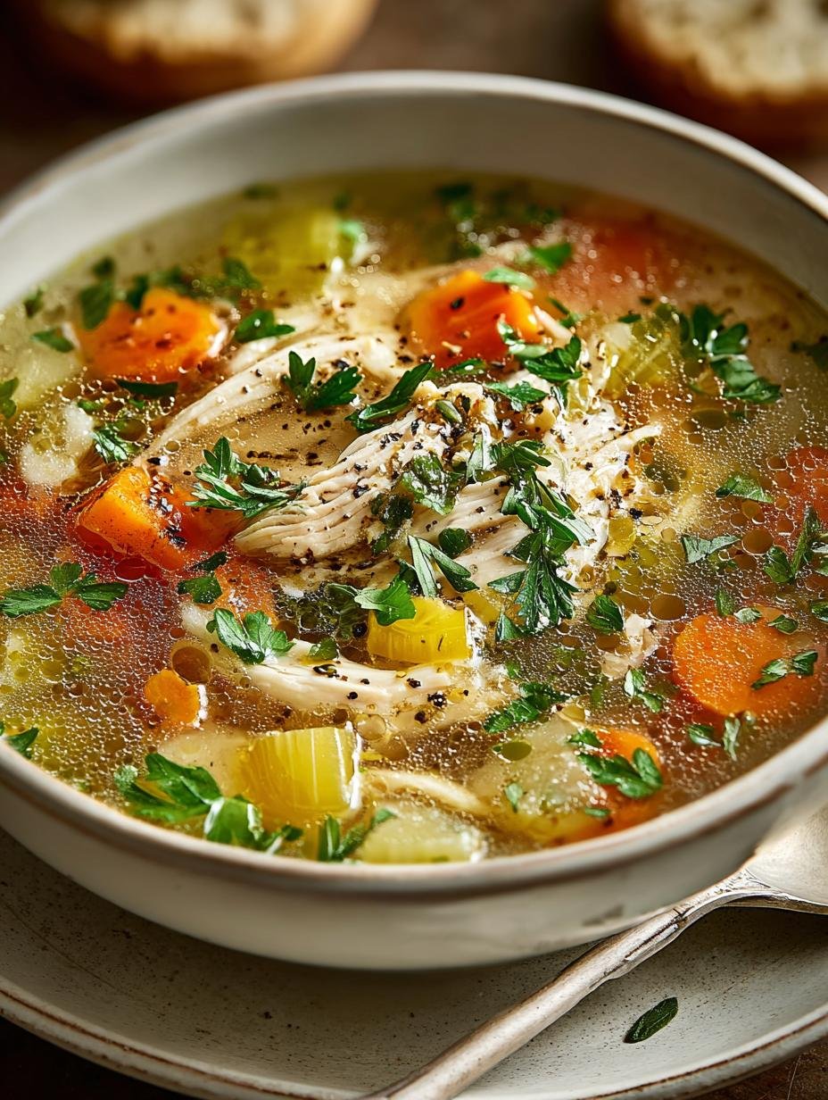 Cozy Healthy Chicken Soup