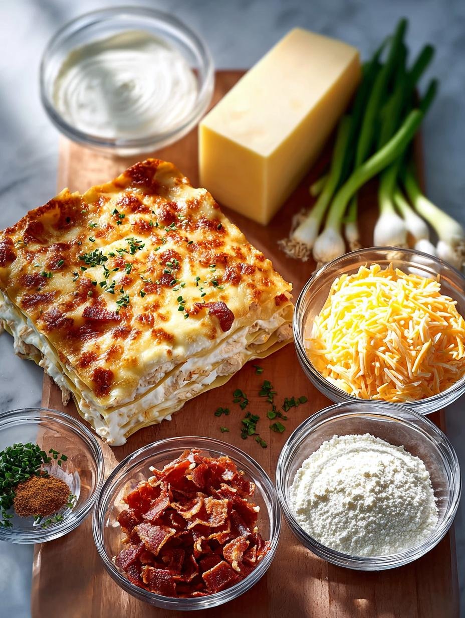 Crack Chicken Lasagna: 8 Comforting Layers of Flavor - Crack Chicken Lasagna - main visual representation