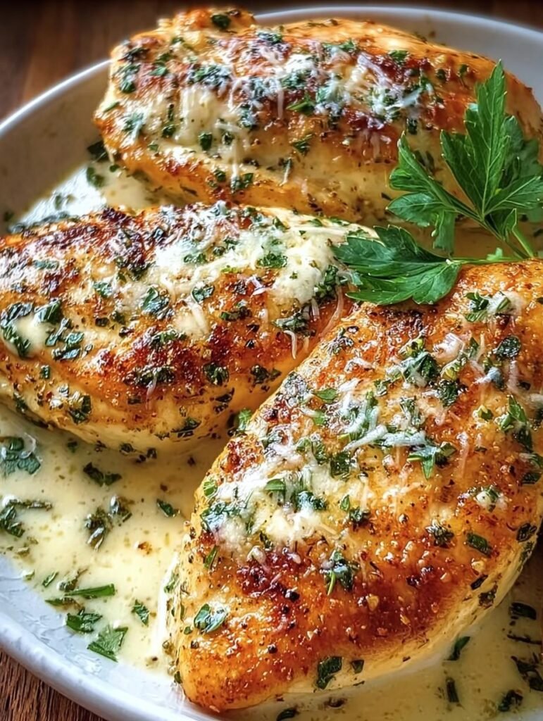Creamy Garlic Herb Chicken