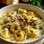 Creamy Tortellini Soup