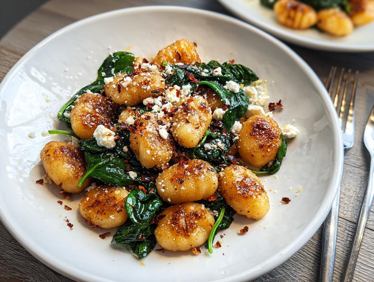 Crispy Gnocchi Spinach Feta: Amazing 30-min Recipe - Crispy Gnocchi Spinach Feta - additional detail
