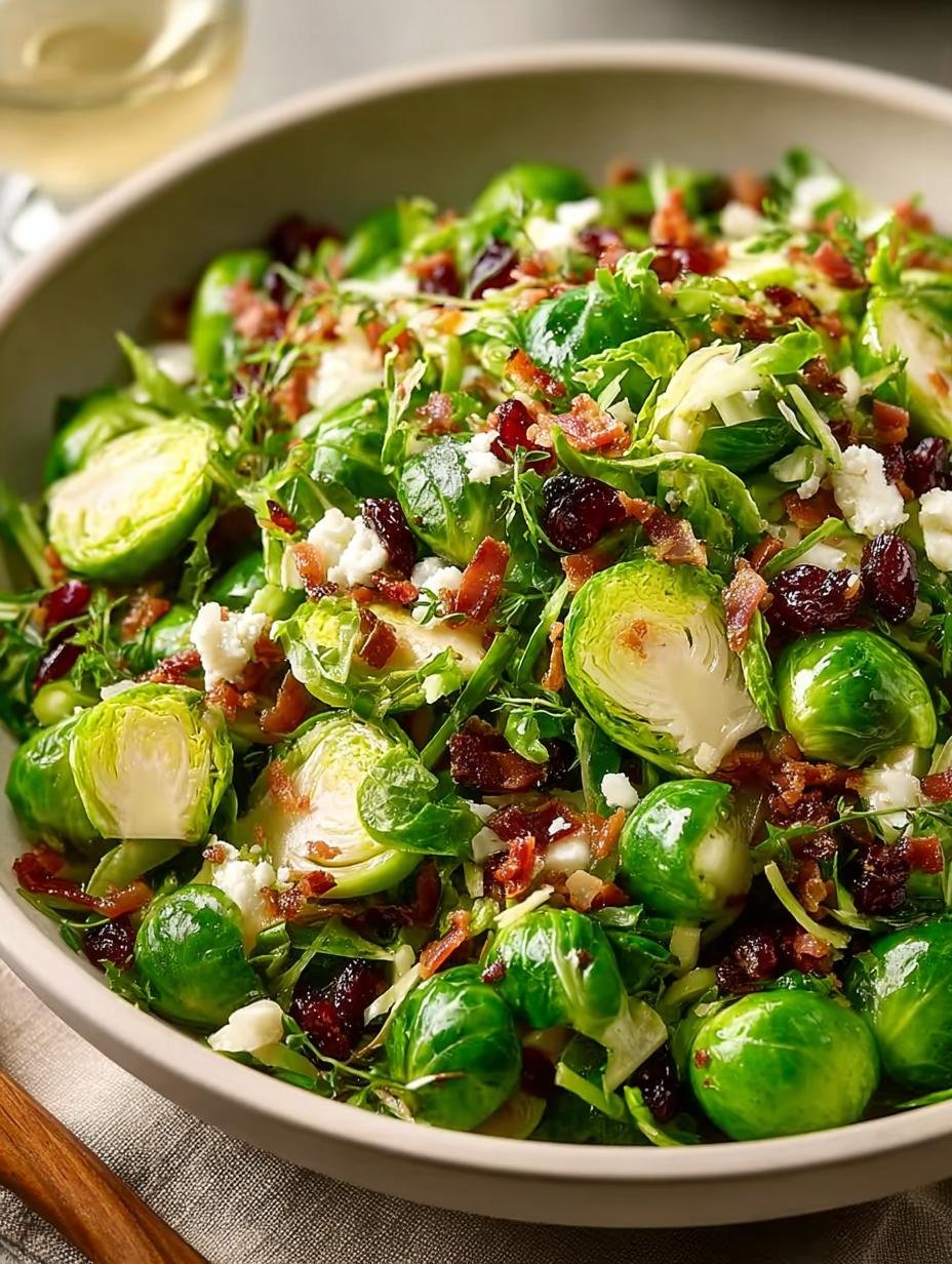 Fall Brussels Sprouts Salad: 5 Flavorful Ways to Enjoy - Fall Brussels Sprouts Salad - additional detail