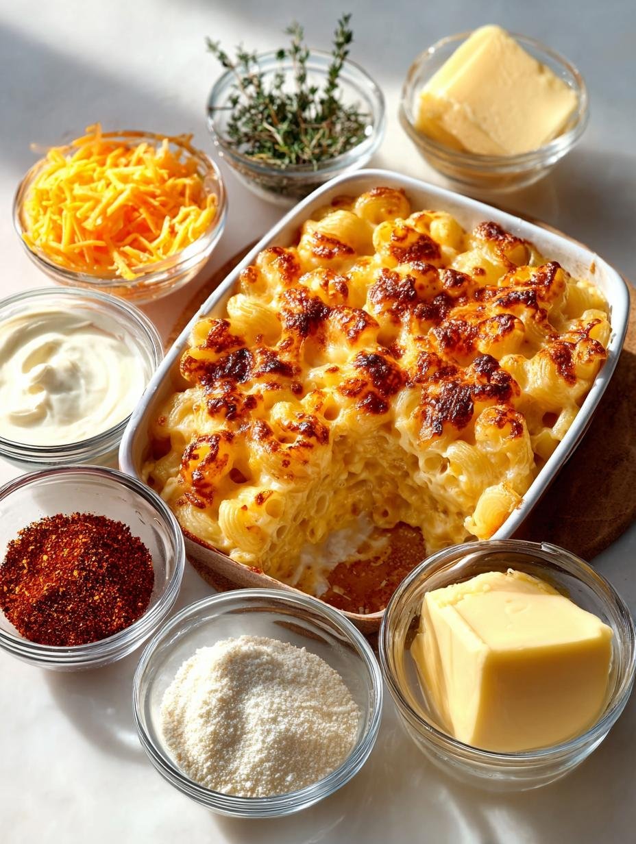 Five Cheese Baked Mac: A Comforting Cheesy Delight - Five Cheese Baked Mac - main visual representation