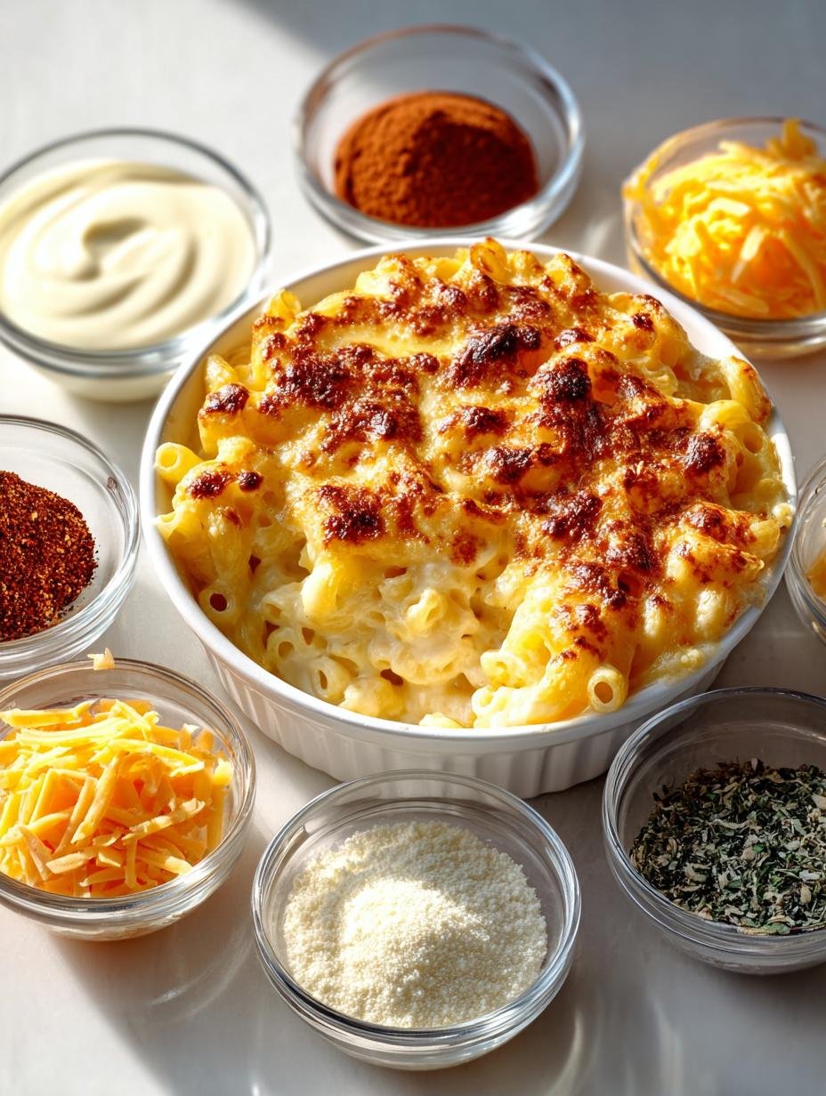 Five Cheese Baked Mac: A Comforting Cheesy Delight - Five Cheese Baked Mac - additional detail