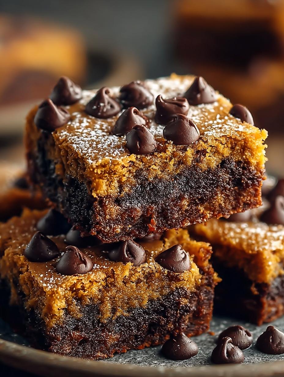 Fudgy Pumpkin Chocolate Chip Bars: 5 Reasons to Indulge - Fudgy Pumpkin Chocolate Chip - main visual representation