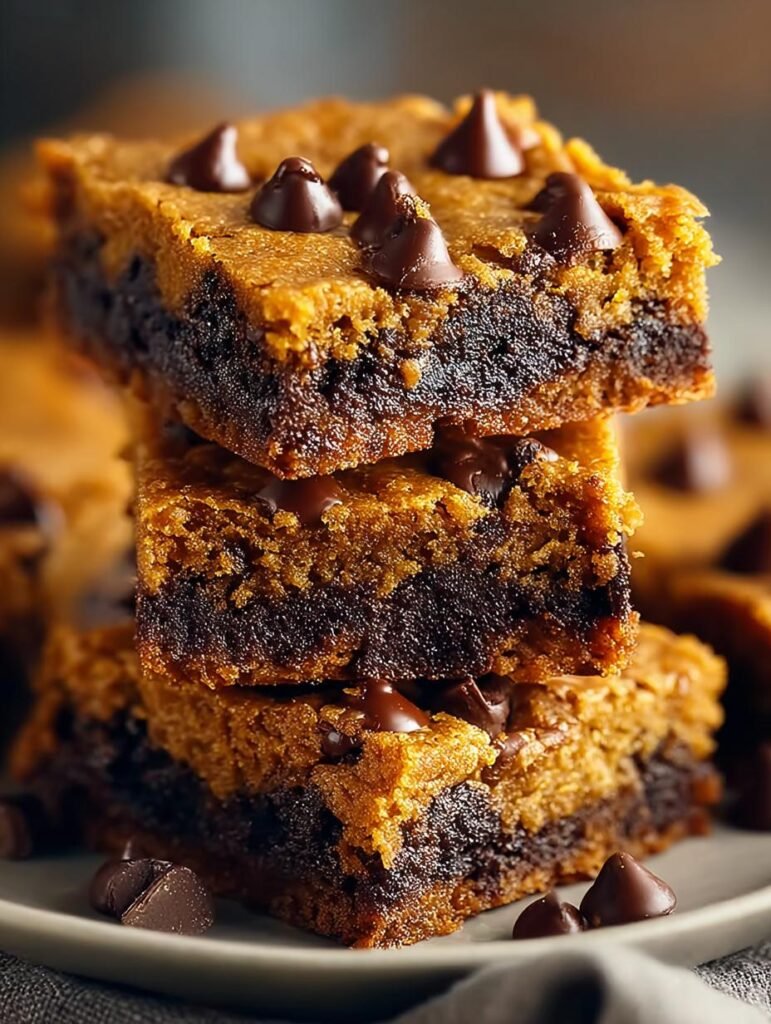 Fudgy Pumpkin Chocolate Chip