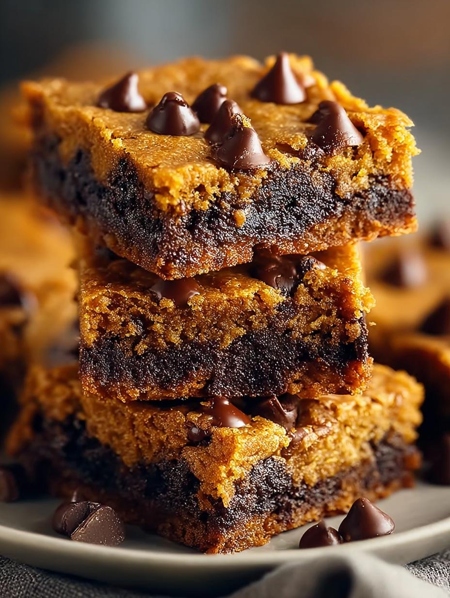 Fudgy Pumpkin Chocolate Chip