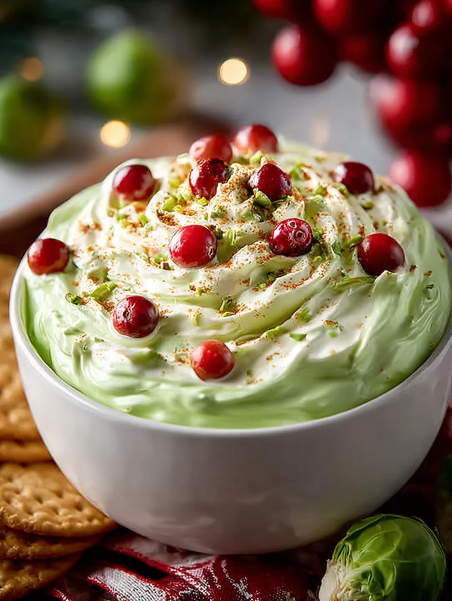 Delightful Grinch Dip: 7 Festive Recipes for Joyful Holidays - Grinch Dip - main visual representation