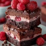 Indulge Himbeer Schoko Brownie